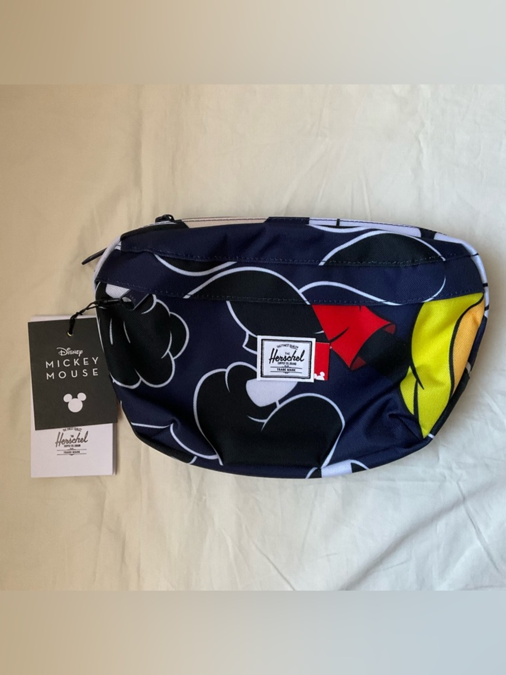 New Herschel Disney Mickey Mouse Nineteen Waist Belt Bag Pouch Fanny Pack